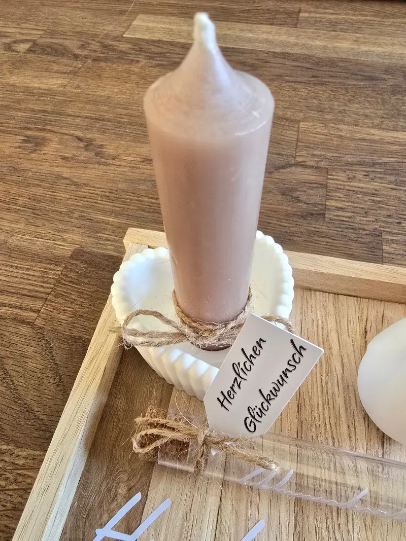 Hochzeit Geldgeschenkset – Herz und Hand