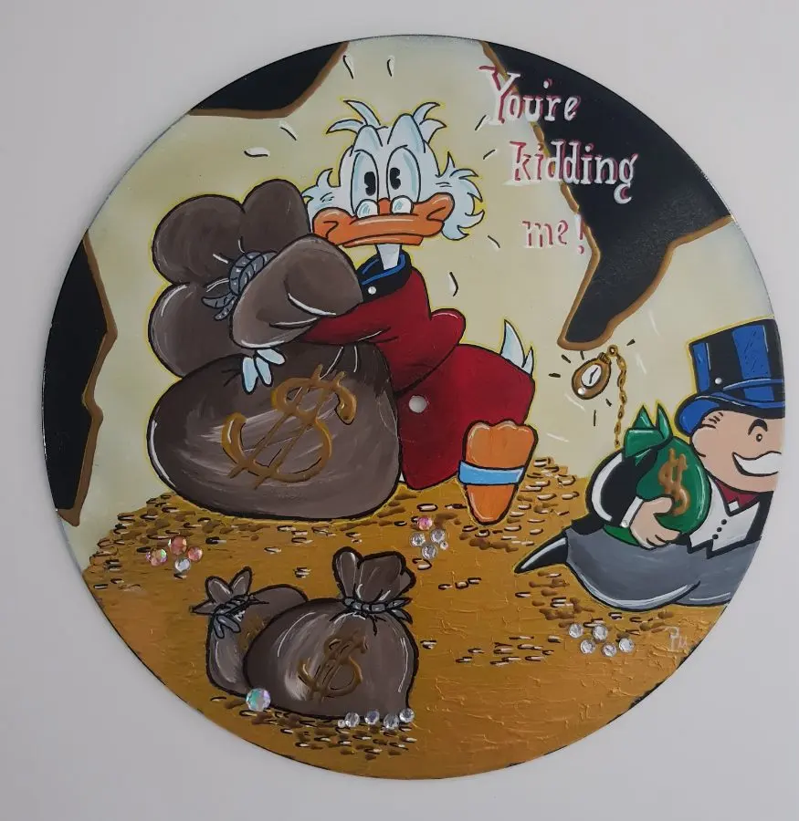 Schallplatte Dagobert Duck "You`re kidding me!" – Petra Kroll