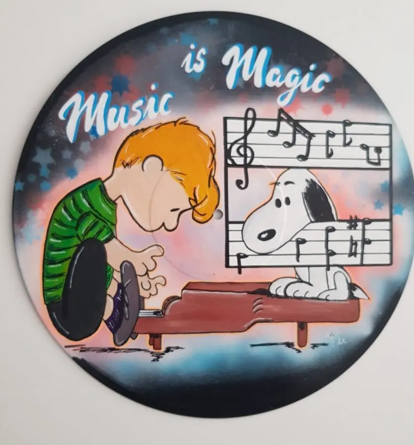 Schallplatte Snoopy und Schröder "Music is Magic" – Petra Kroll
