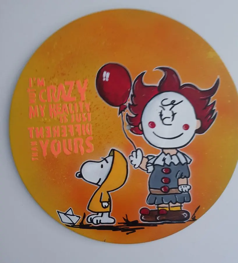 Schallplatte Charlie Brown als Pennywise – Petra Kroll