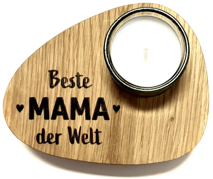 Teelicht"Mama" – Saidas Glückswerkstatt, Saida Schönwald