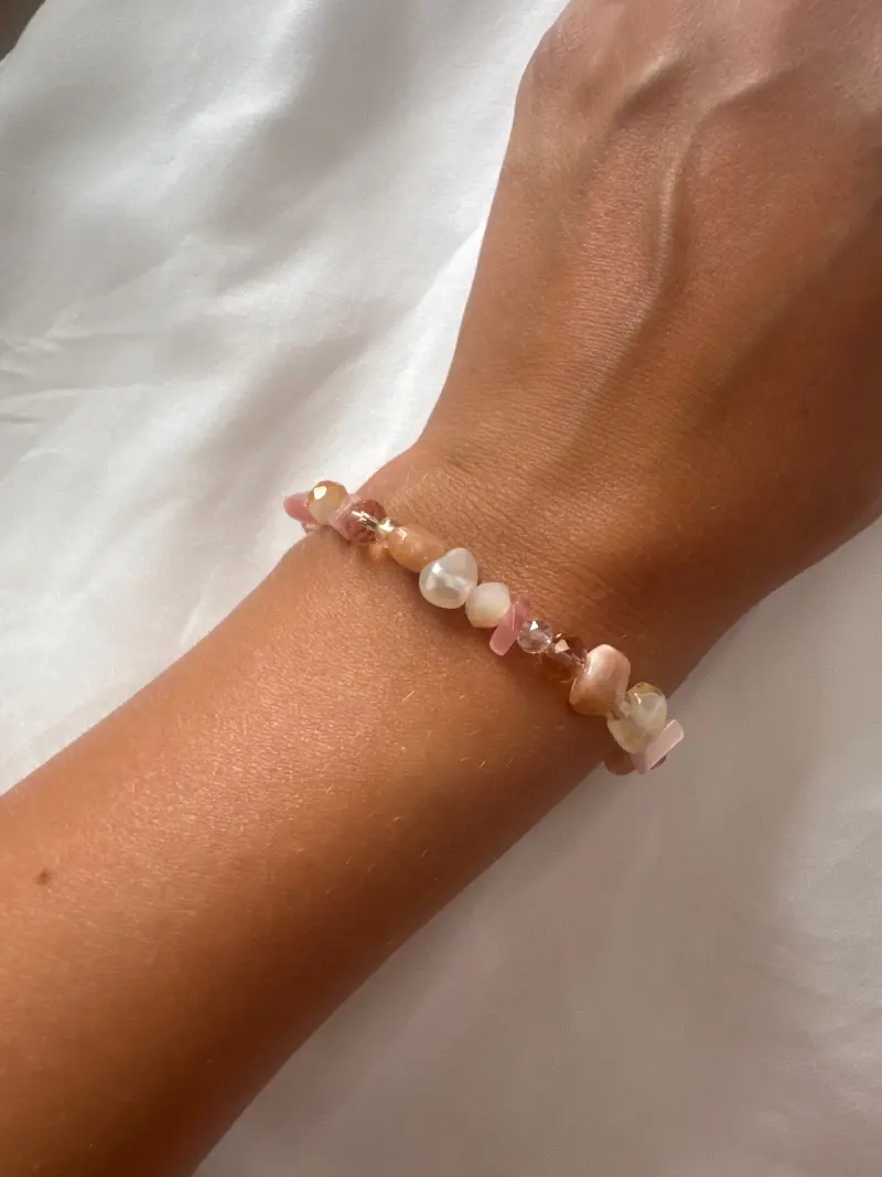 Armband stone rosé – Diversity of V