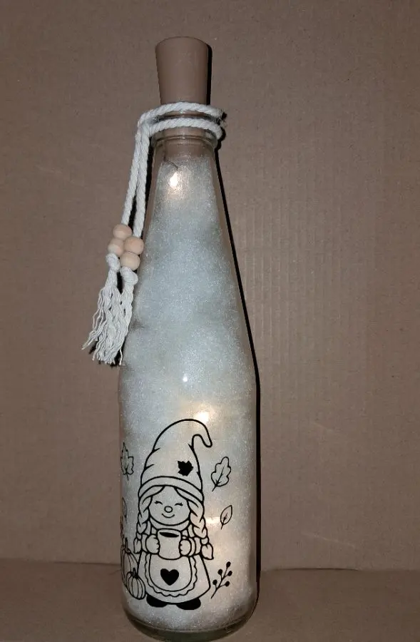 LED-Lichtflasche Upcycling – Matthias Drwenski