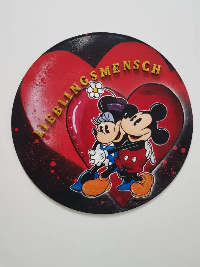 Schallplatte Mickey & Minnie "Lieblingsmensch" – Petra Kroll